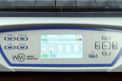 Start the automatic staining cycle